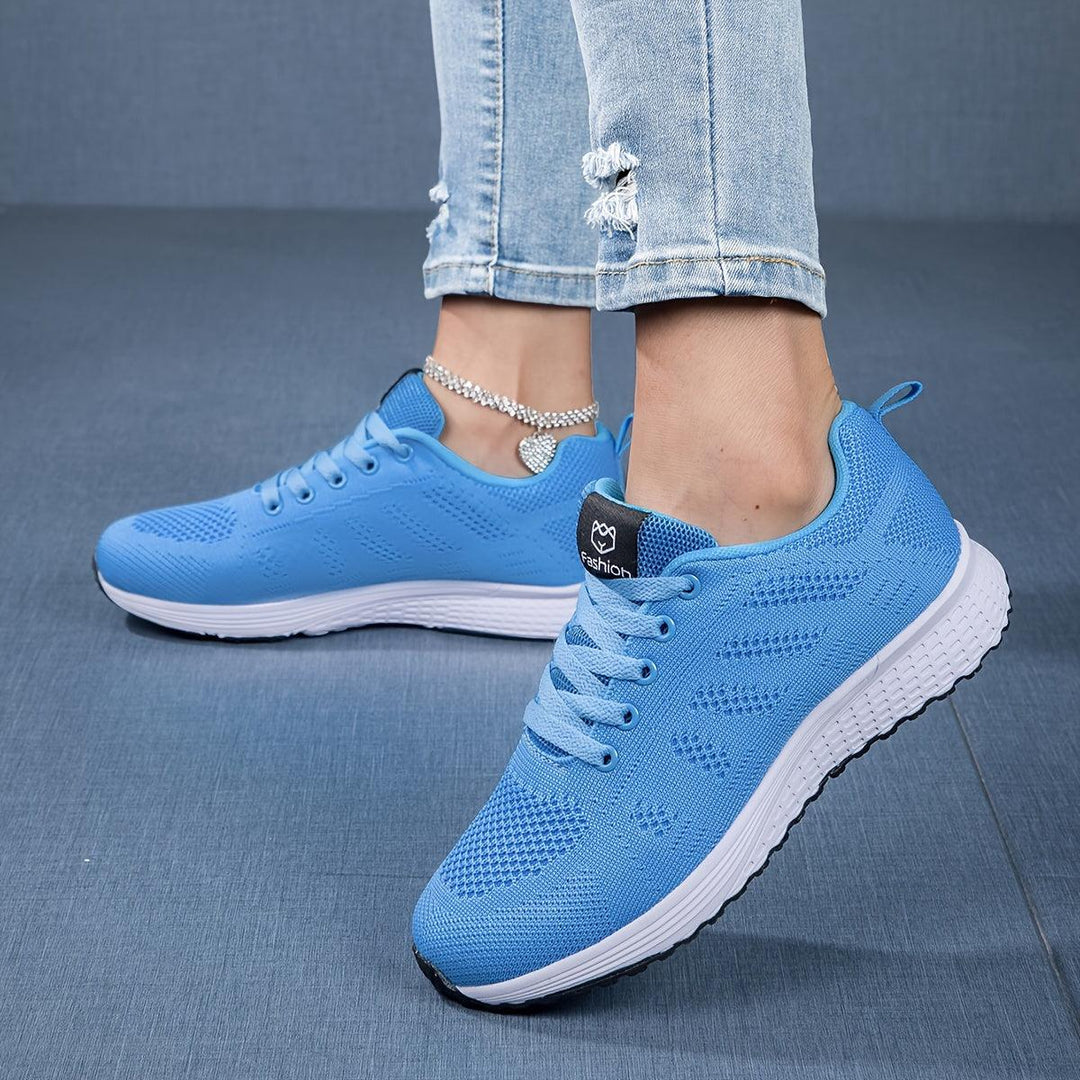 Addison | Women's Lightweight Knit Lace-Up Sneakers