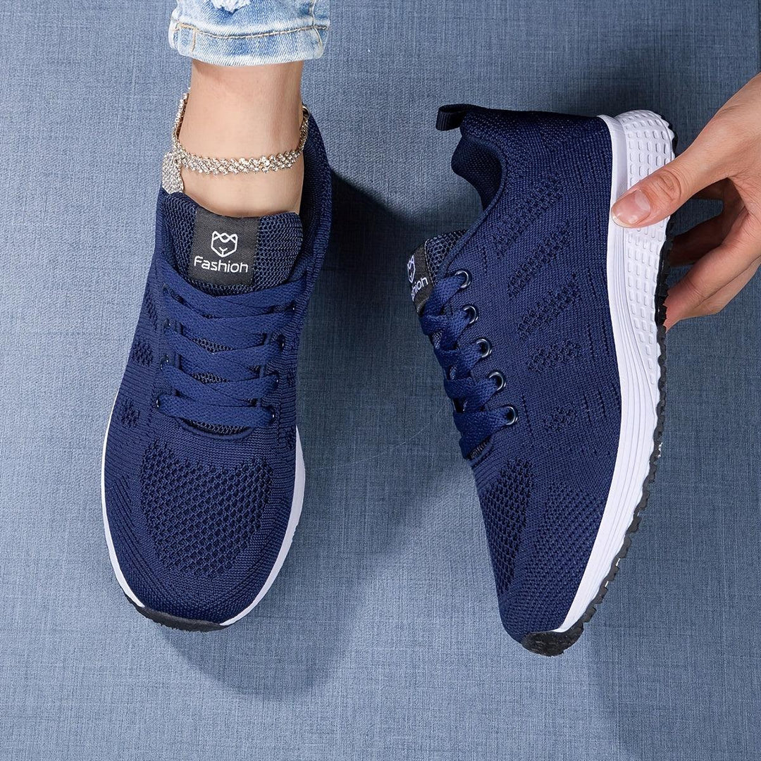 Addison | Women's Lightweight Knit Lace-Up Sneakers