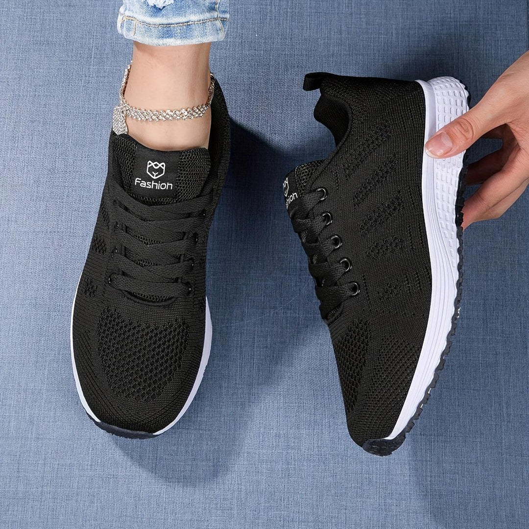 Addison | Women's Lightweight Knit Lace-Up Sneakers
