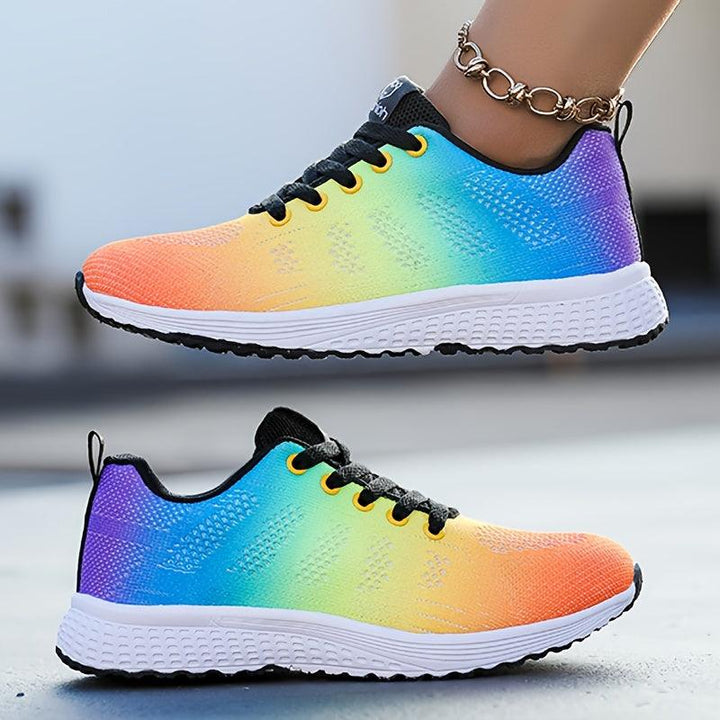 Addison | Women's Lightweight Knit Lace-Up Sneakers