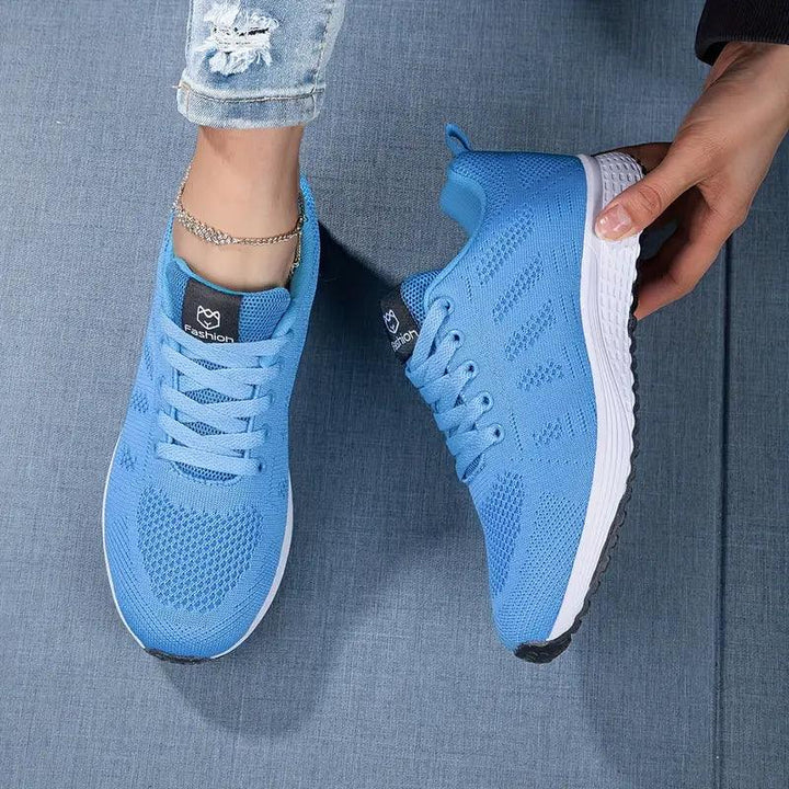 Addison | Women's Lightweight Knit Lace-Up Sneakers