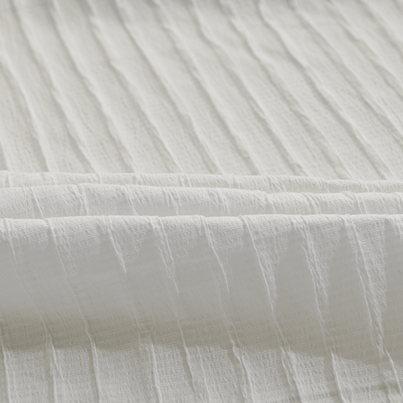 Linus |  Men's Modern Ribbed Slim-Fit Linen Shirt
