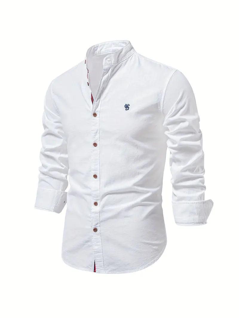 Bennett | Men's Modern Mandarin Collar Shirt