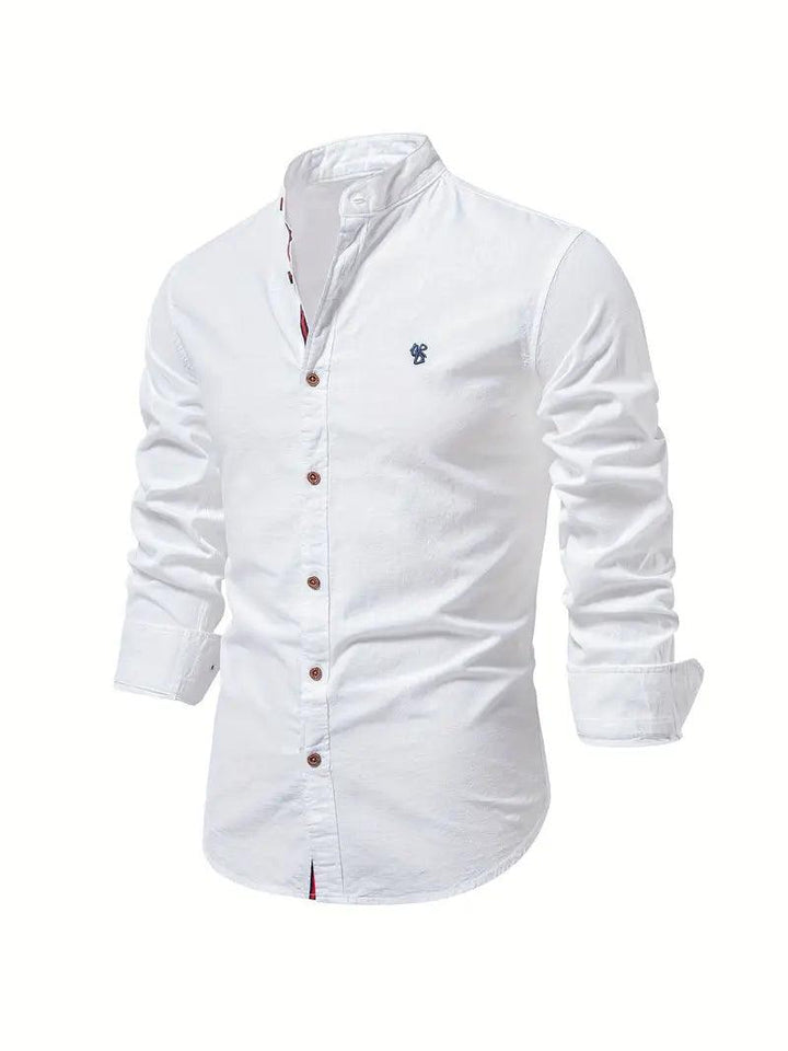Bennett | Men's Modern Mandarin Collar Shirt