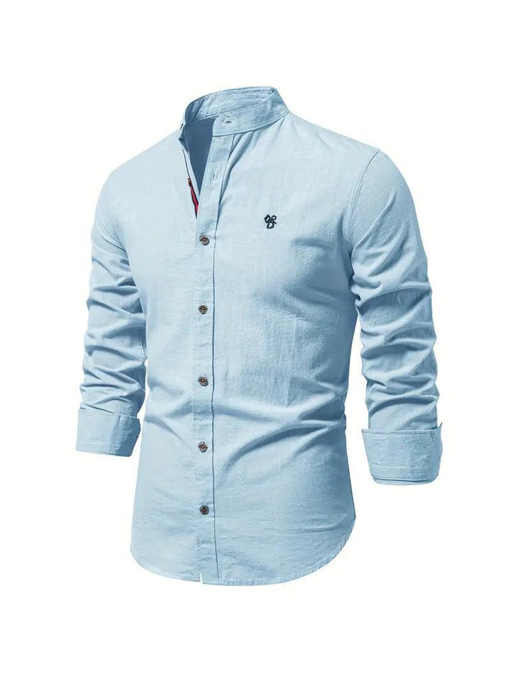 Bennett | Men's Modern Mandarin Collar Shirt