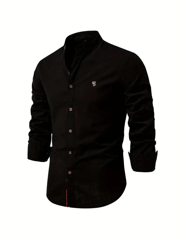 Bennett | Men's Modern Mandarin Collar Shirt
