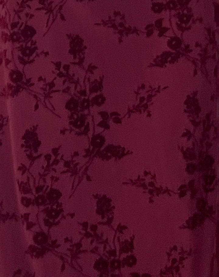 Women's Wedding Guest Floral V Neck Midi Dress