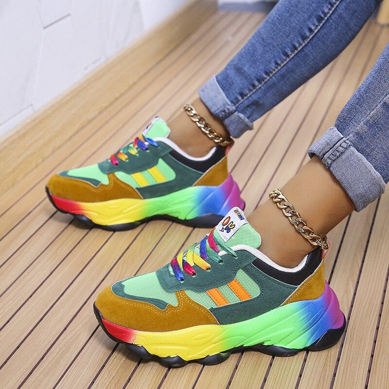 Tayla | Women's Chunky Platform Orthopedic Sneakers