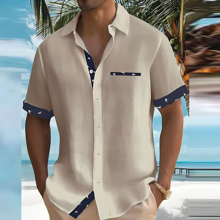 Roman | Men's Breathable Casual Collared Summer Shirt