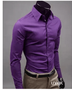 Anthony | Men's Tailored Slim-Fit Dress Shirt