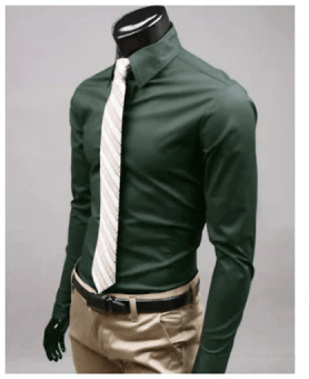 Warren | Men's Tailored Slim-Fit Dress Shirt