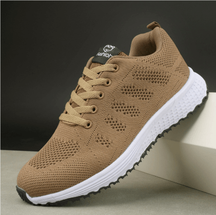 Addison | Women's Lightweight Knit Lace-Up Sneakers