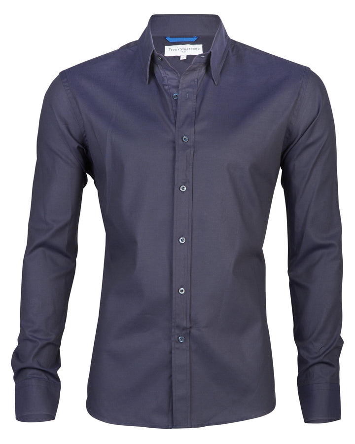 Grant | Men's Tailored Slim-Fit Button-Down Shirt