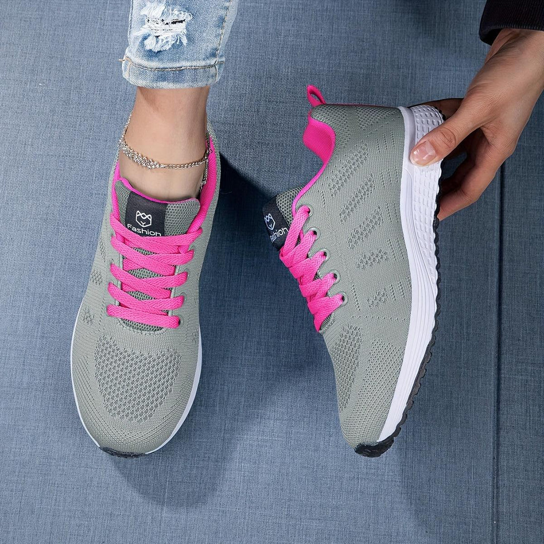 Addison | Women's Lightweight Knit Lace-Up Sneakers