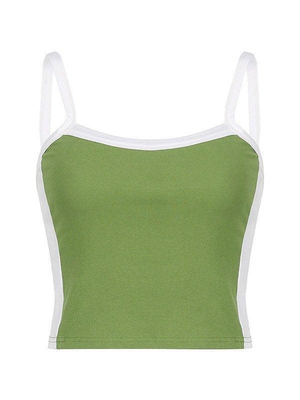 Ammie | Women’s Ribbed Stripe Scoop Neck Top