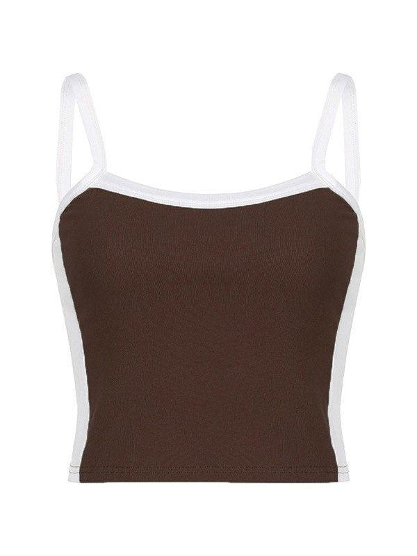 Ammie | Women’s Ribbed Stripe Scoop Neck Top