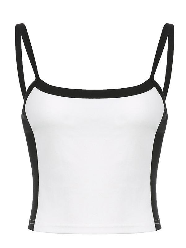 Ammie | Women’s Ribbed Stripe Scoop Neck Top