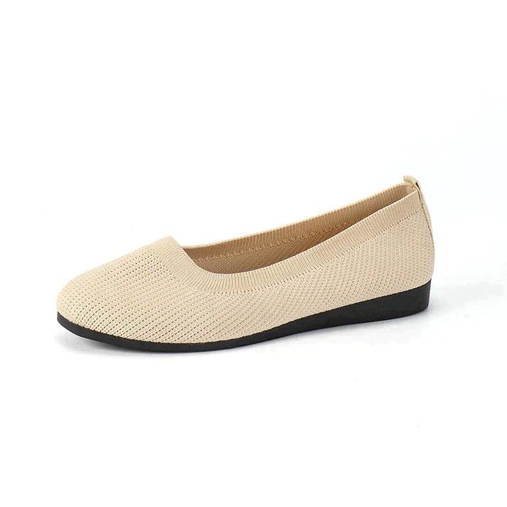 Sadie | Women's Comfortable Knit Slip-On Ballet Flats