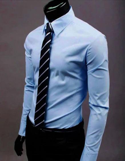 Warren | Men's Tailored Slim-Fit Dress Shirt