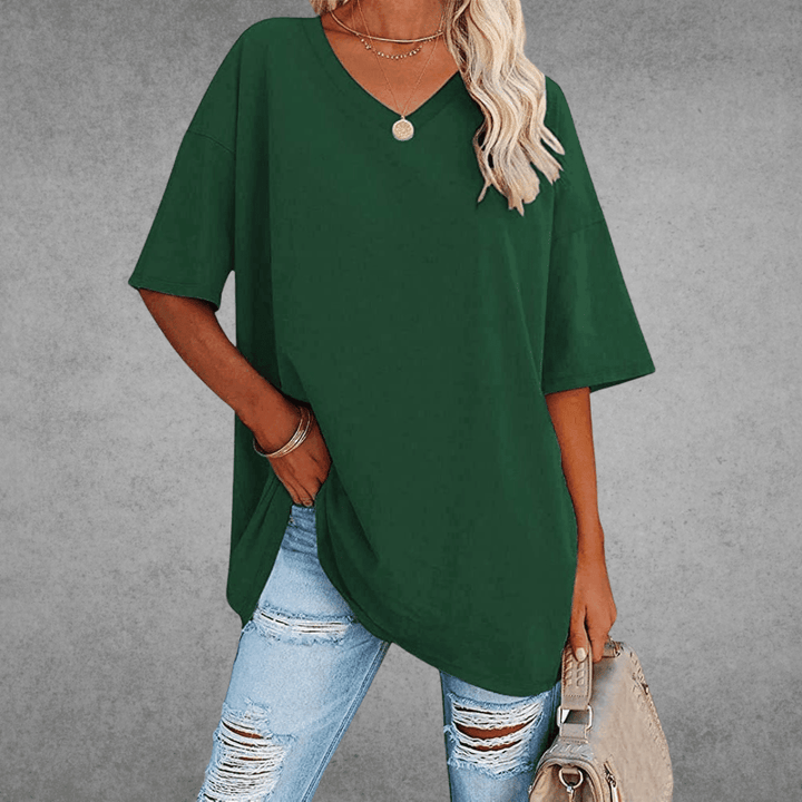 Phoebe | Women’s Half Sleeve V Neck Summer T Shirt