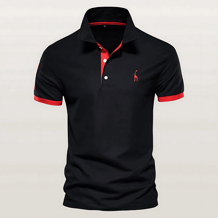 Nash | Men's Slim Fit Contrast Trim Polo Shirt